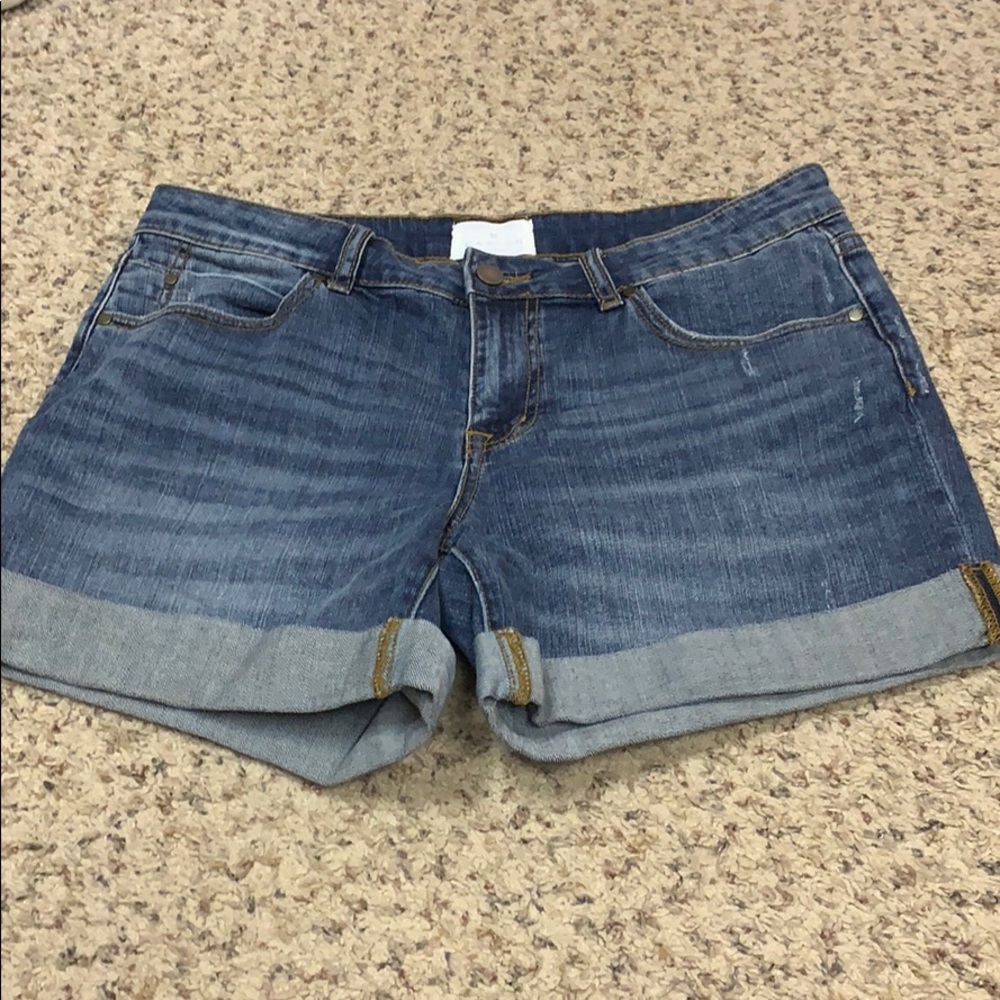 Caslon boyfriend shorts 27 fit big